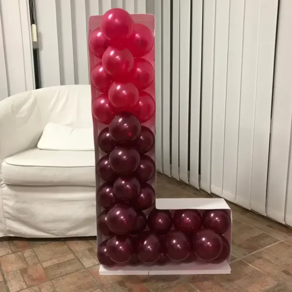 Les Ballons de Louce - Ballon géant lettre L
