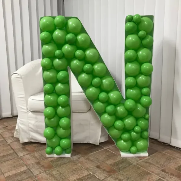 Les Ballons de Louce - Ballon géant lettre N