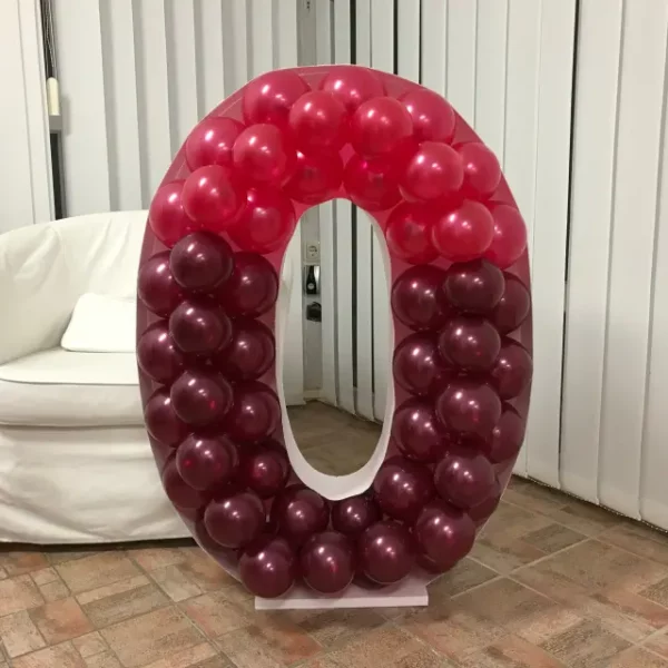 Les Ballons de Louce - Ballon géant lettre O