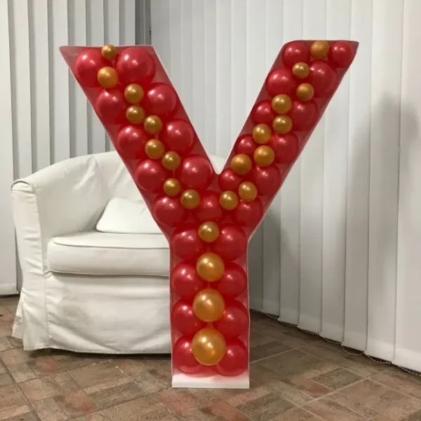 Les Ballons de Louce - Ballon géant lettre Y