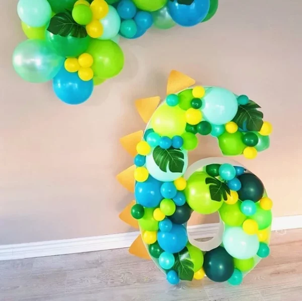 Les Ballons de Louce - Ballon géant chiffre 6