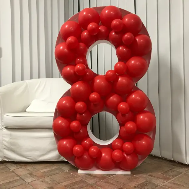 Les Ballons de Louce - Ballon géant chiffre 8