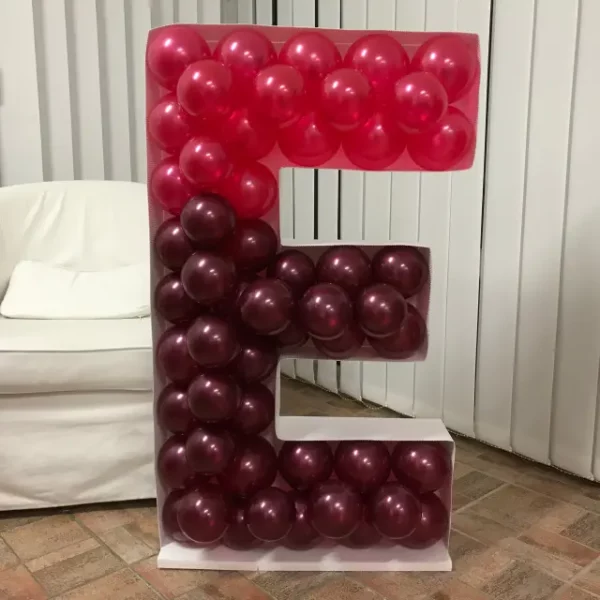 Les Ballons de Louce - Ballon géant lettre E