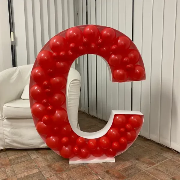 Les Ballons de Louce - Ballon géant lettre C