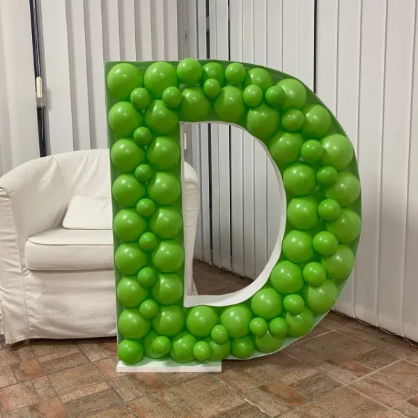 Les Ballons de Louce - Ballon géant lettre D
