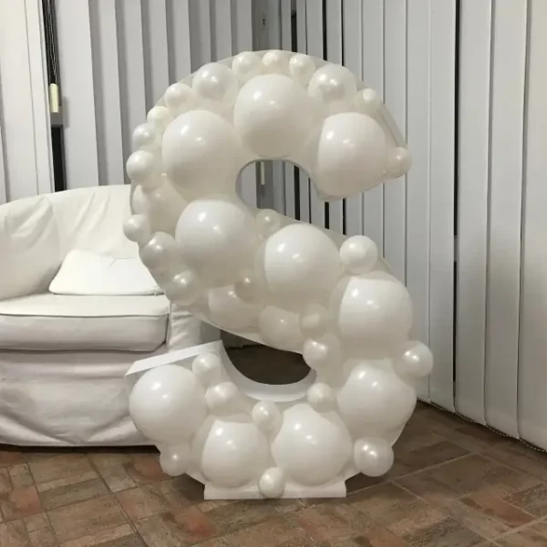 Les Ballons de Louce - Ballon géant lettre S