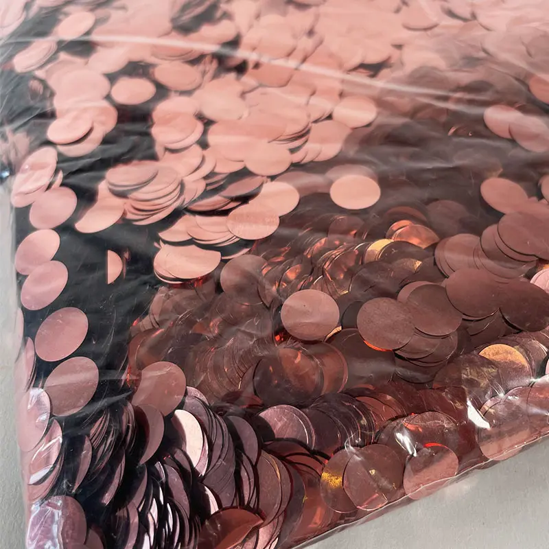 Les Ballons de Louce - Confettis - Confetti metalic rose gold 1kg