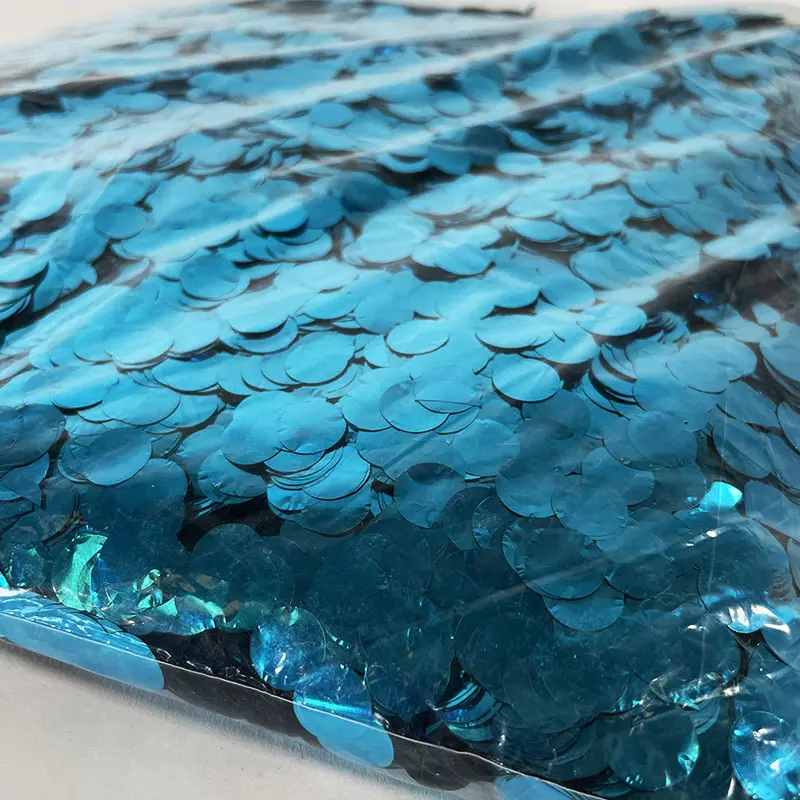 Les Ballons de Louce - Confettis - Confetti metalic turquoise 1KG
